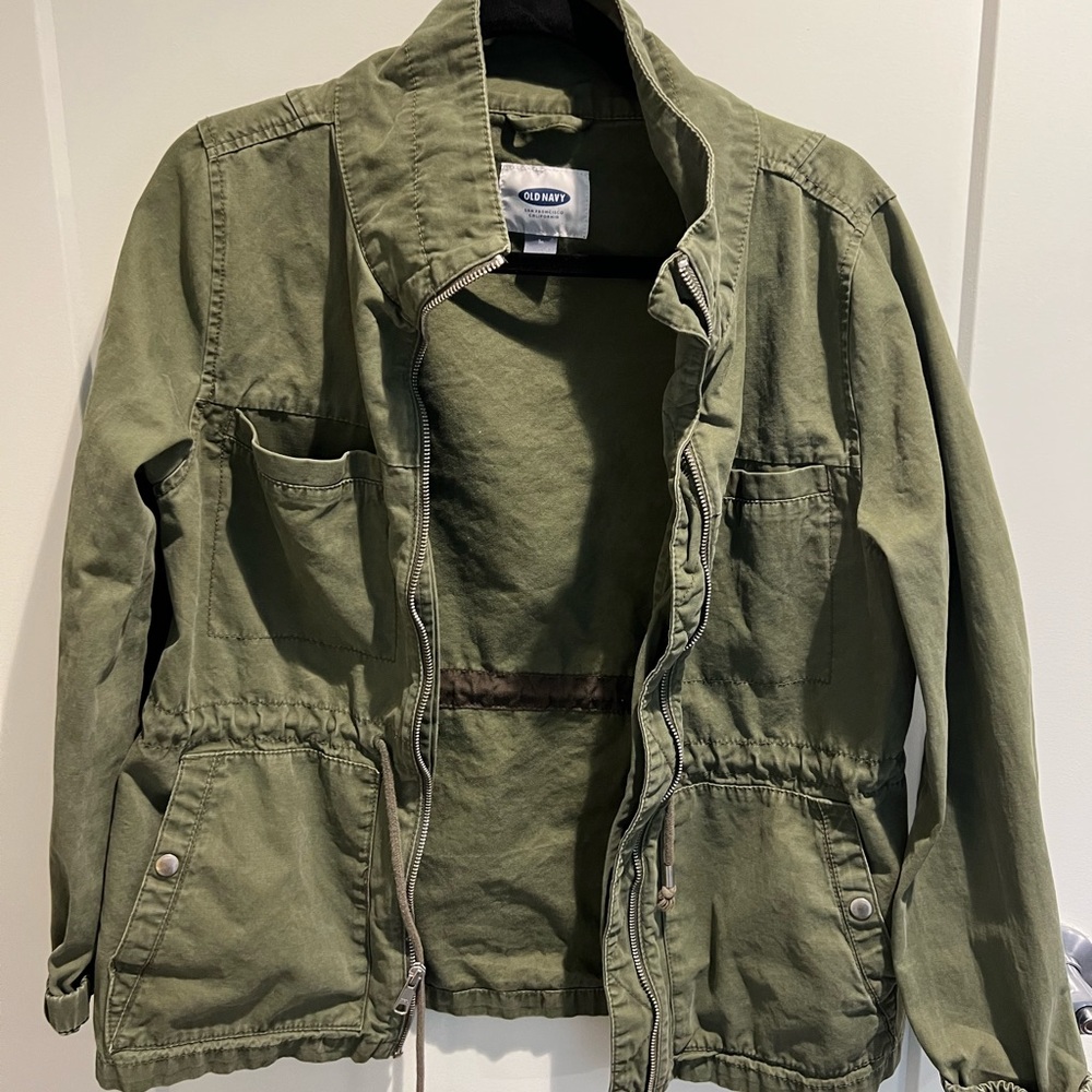 Old Navy Green Utility Jacket